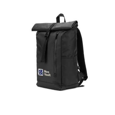 OSASCO BPACK. Roll top backpack with a zip system design that allows the top to be rolled up to fit the volume of the backpack,